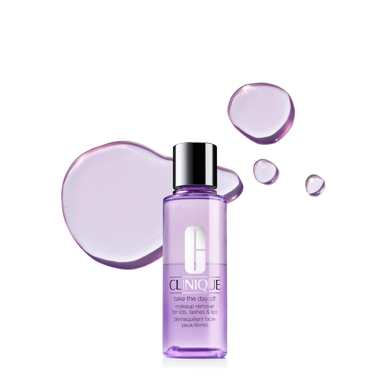 Take The Day Off Liquid Makeup Remover For Lids, Lashes, + Lips | Eye Makeup Remover | Oil Free + Non-Irritating | For All Skin Types, 4.2 Fl Oz