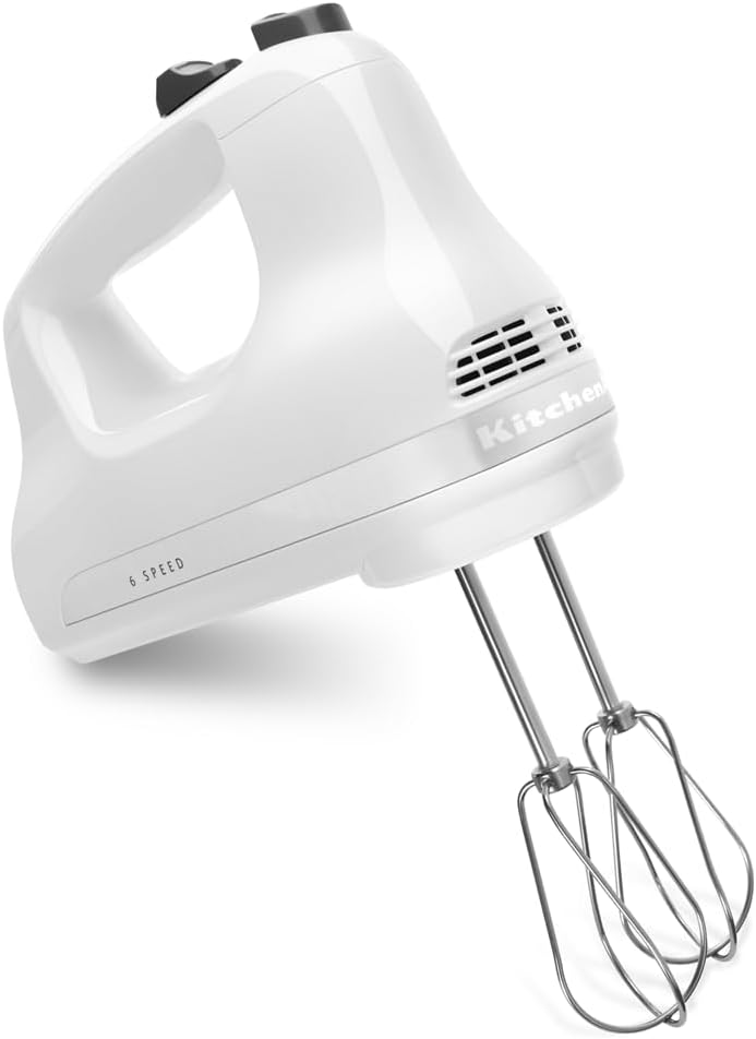 5 Ultra Power Speed Hand Mixer - KHM512, White