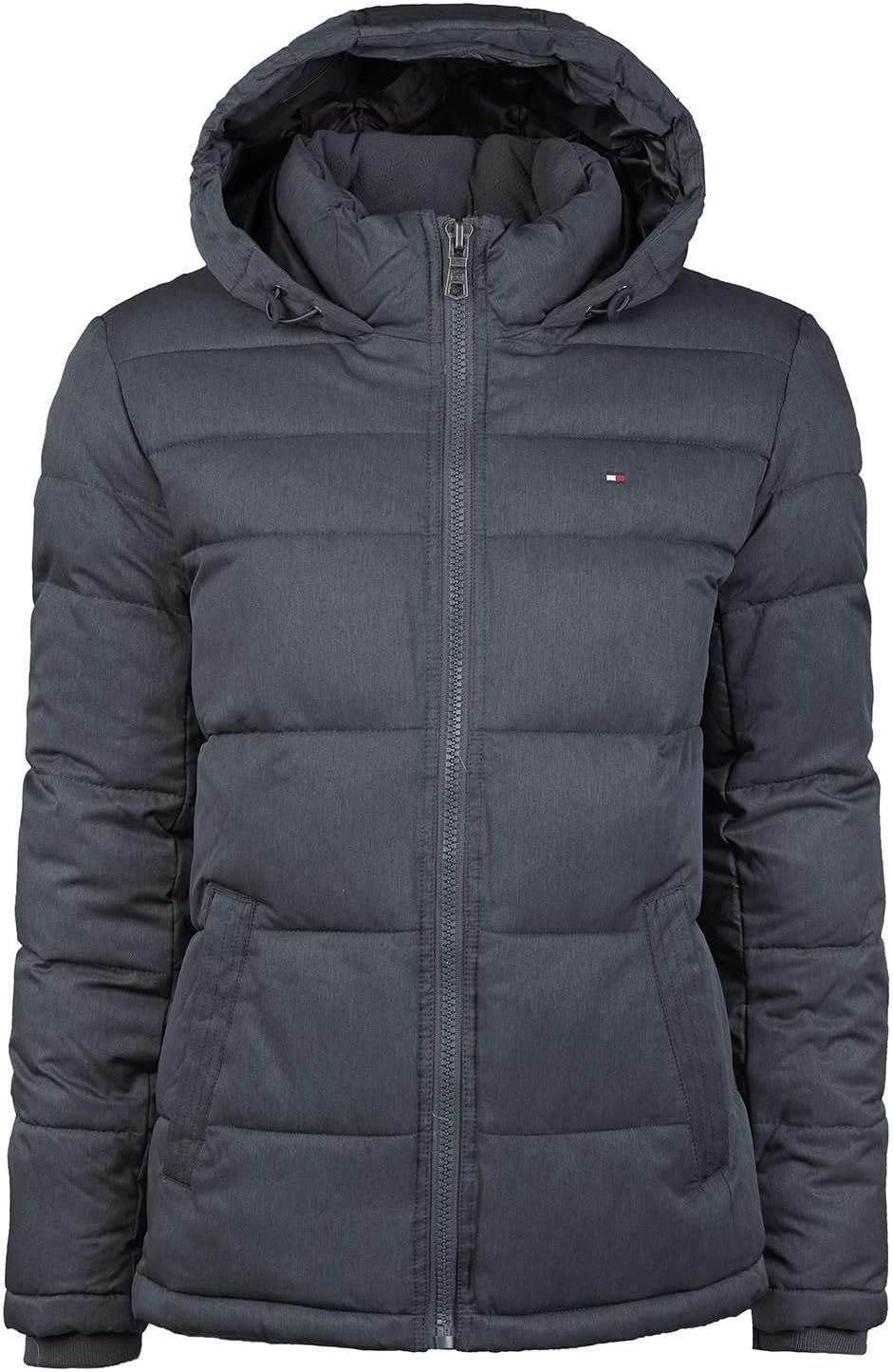 Tommy Hilfiger Men's Down Alternative Hooded Puffer Jacket (Standard and Big & Tall)