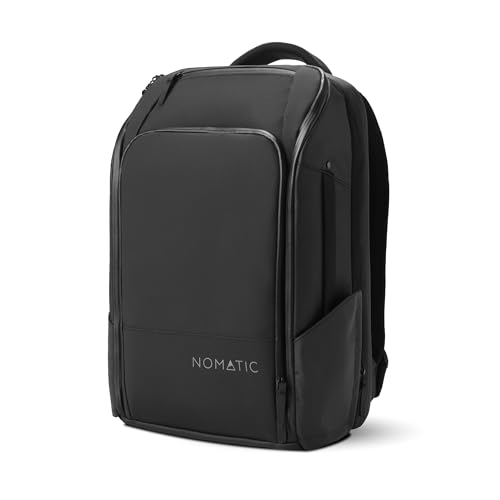 NOMATIC 20L Travel Pack - Mens Travel Backpack - Expandable to 30L - Water Resistant Daypack - TSA-Ready - Lightweight Business Traveling Backpack for Men - 16" Laptop Compartment
