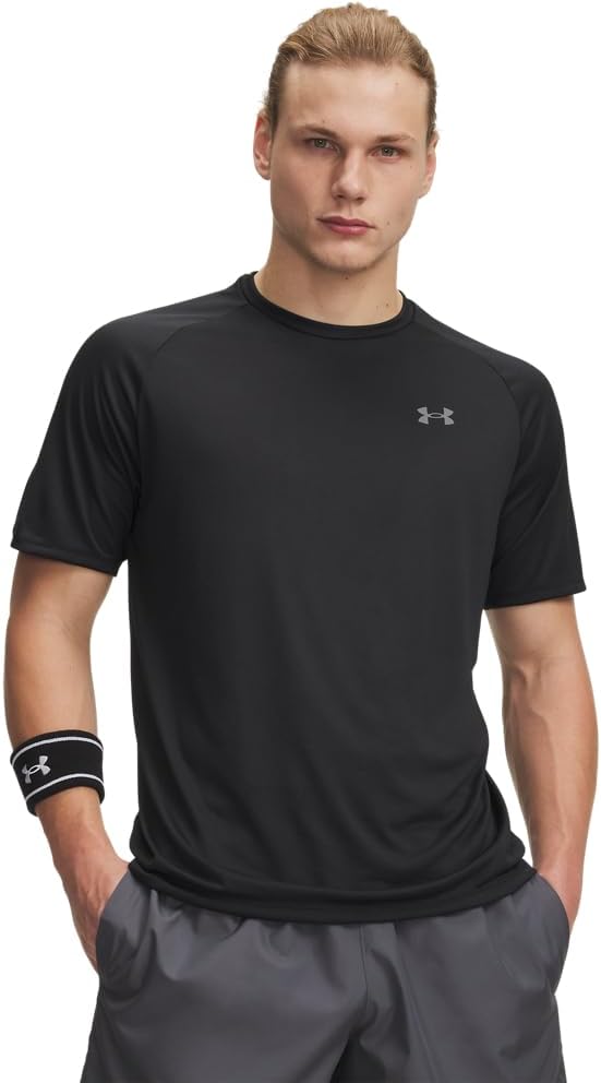 Men's Tech 2.0 Short-Sleeve T-Shirt , Black (001)/Graphite, Large