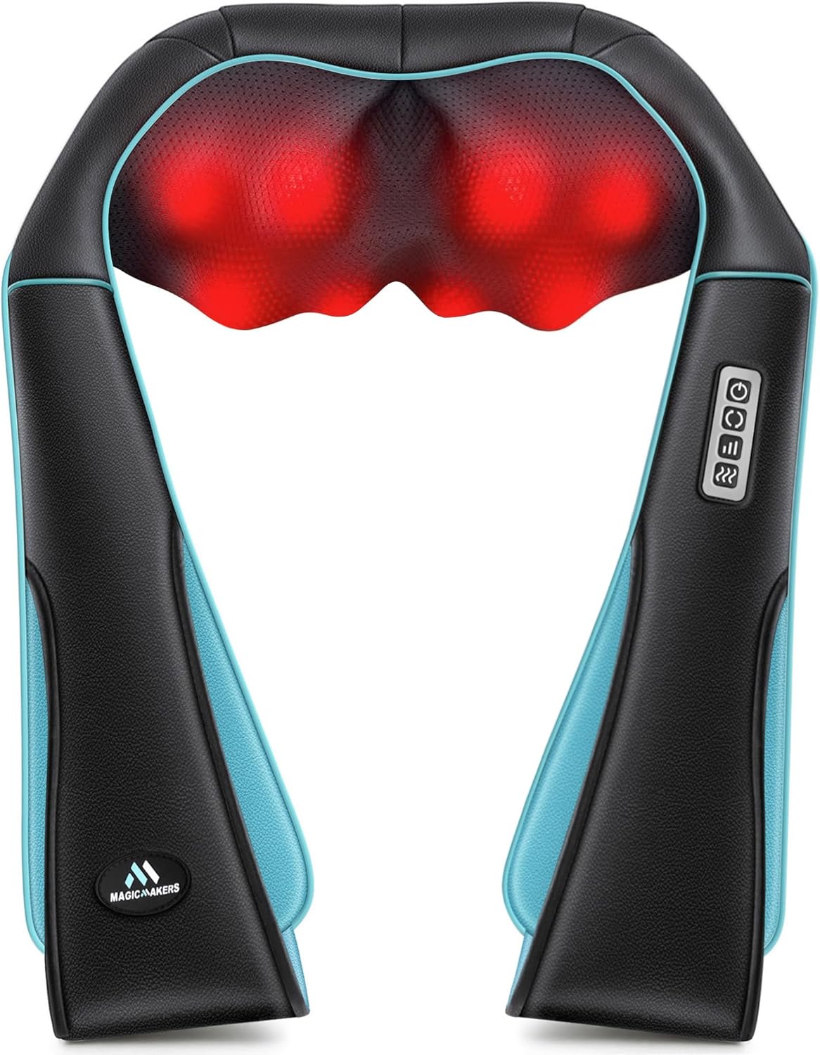 Shiatsu Neck Massager with Heat for Pain Relief Deep Tissue – Mothers Day Gifts for Mom, Women, Her | Ideal for Men, Dad & Him– Amazing Back & Shoulder Relief from Daughter or Son