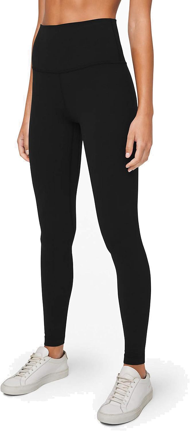 Lululemon Align Stretchy Full Length Yoga Pants - Women’s Workout Leggings, High-Waisted Design, Breathable, Sculpted Fit, 28 Inch Inseam, Black, 10