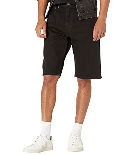Levi's Men's 469 Loose Short, Slow Walker - Black, 40