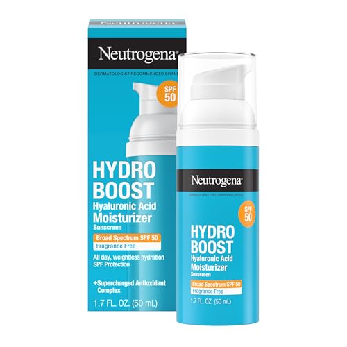 Neutrogena Hydro Boost Face Moisturizer SPF 50, 1.7 fl oz
