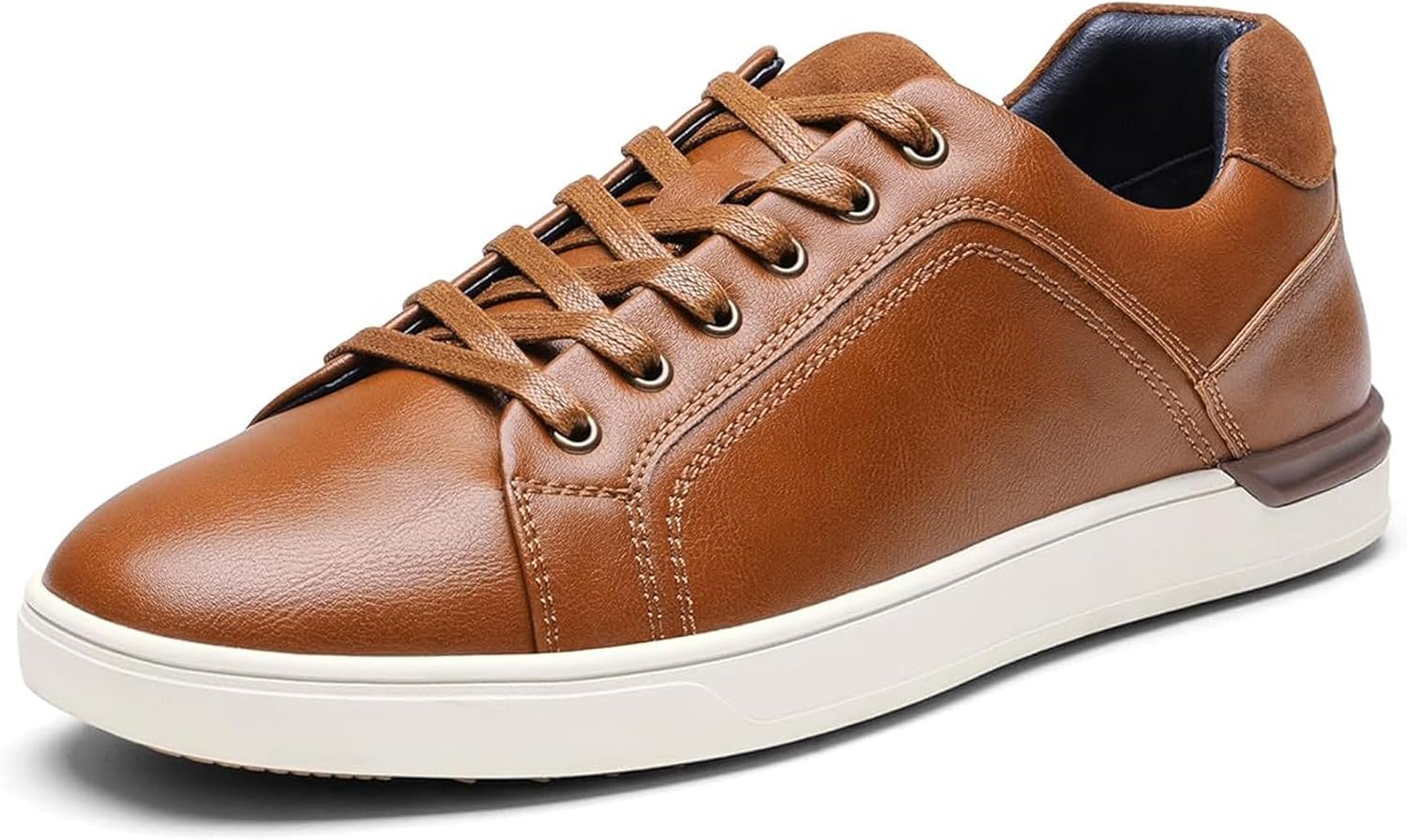 Men's Casual Dress Sneakers Fashion Oxfords Skate Shoes for Men,Size 11,Brown,SBFS211M