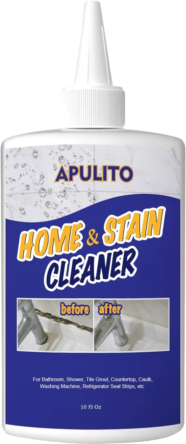 Household Cleaner Gel for Bathroom Shower Kitchen Tile Grout, Sinks Countertops 10 Fl Oz (Pack of 1)