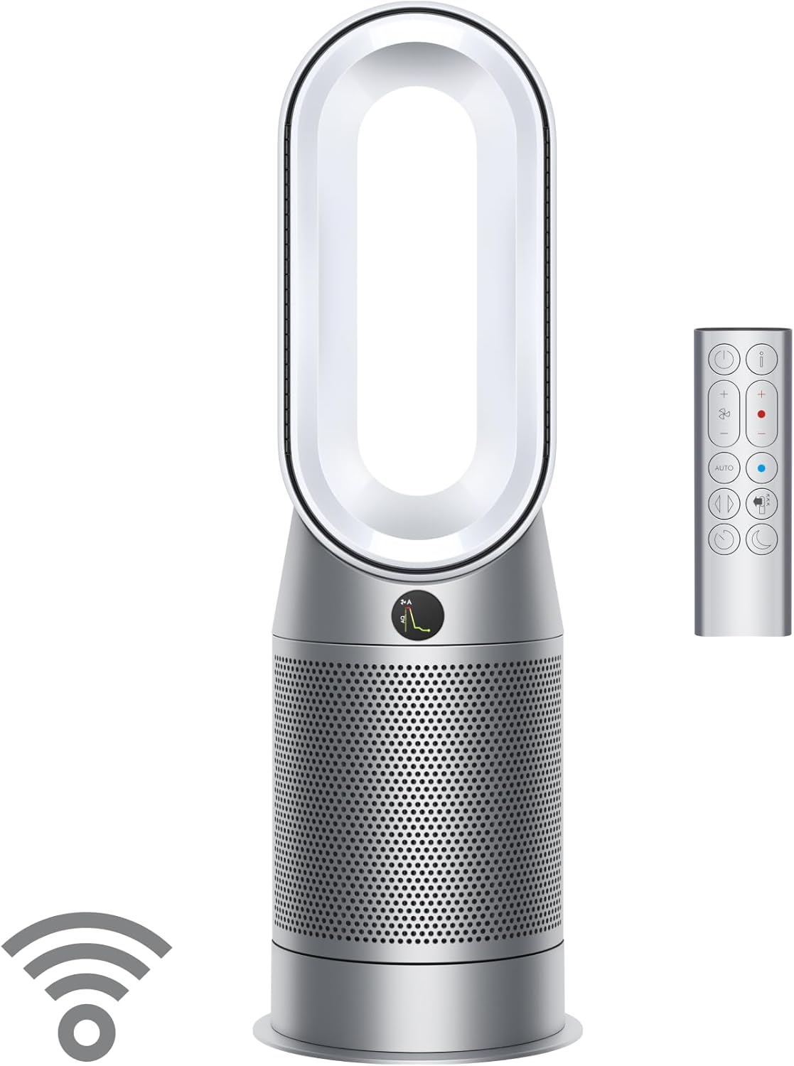 Dyson Purifier Hot+Cool HP07 Air Purifier, Heater, and Fan - White/Silver, Large