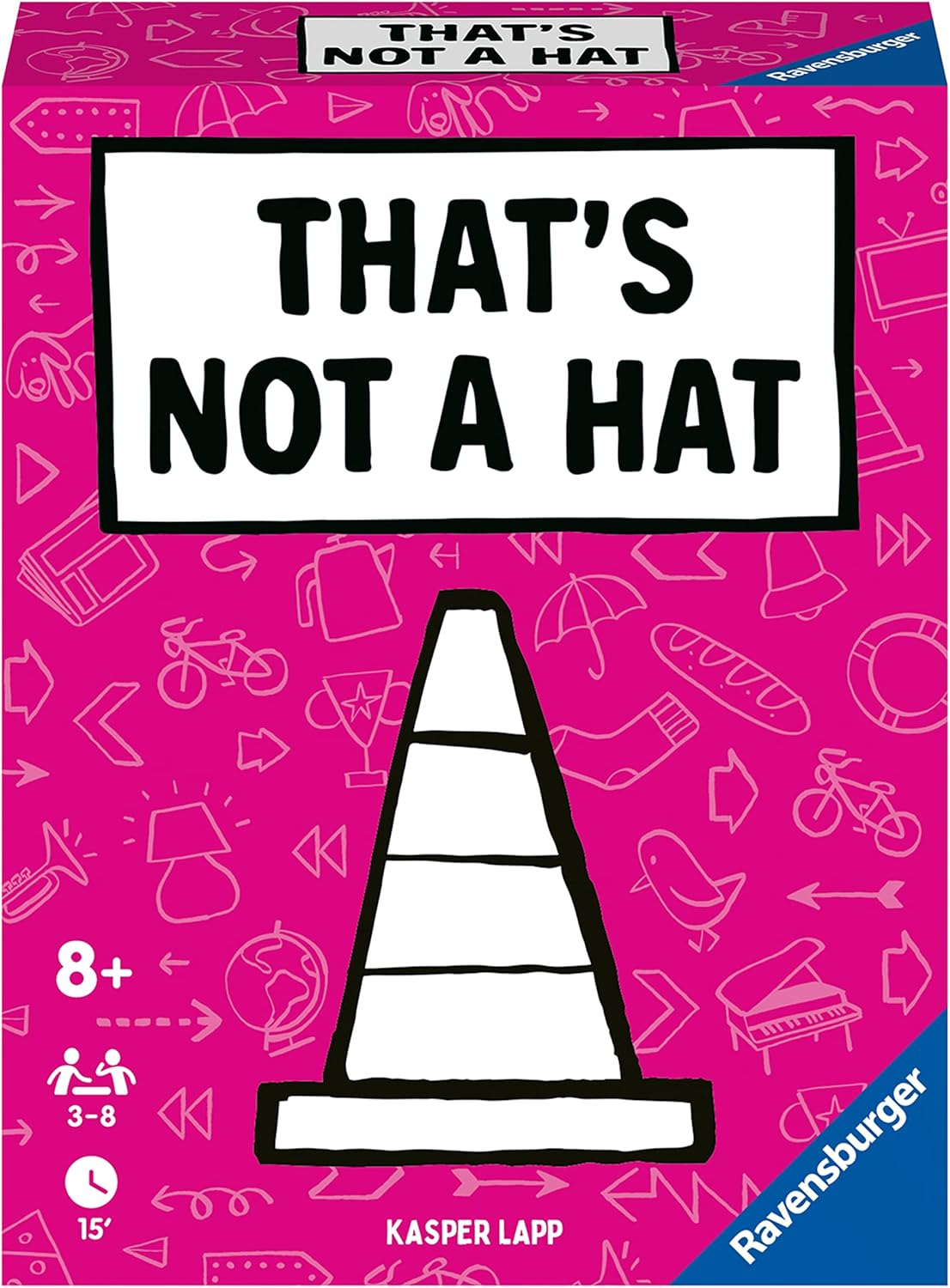 Ravensburger That's Not A Hat - Fun Bluffing & Memory Party Game for All Ages Components | Ideal for Family Gatherings | Great Replay Value | FSC-Certified Materials
