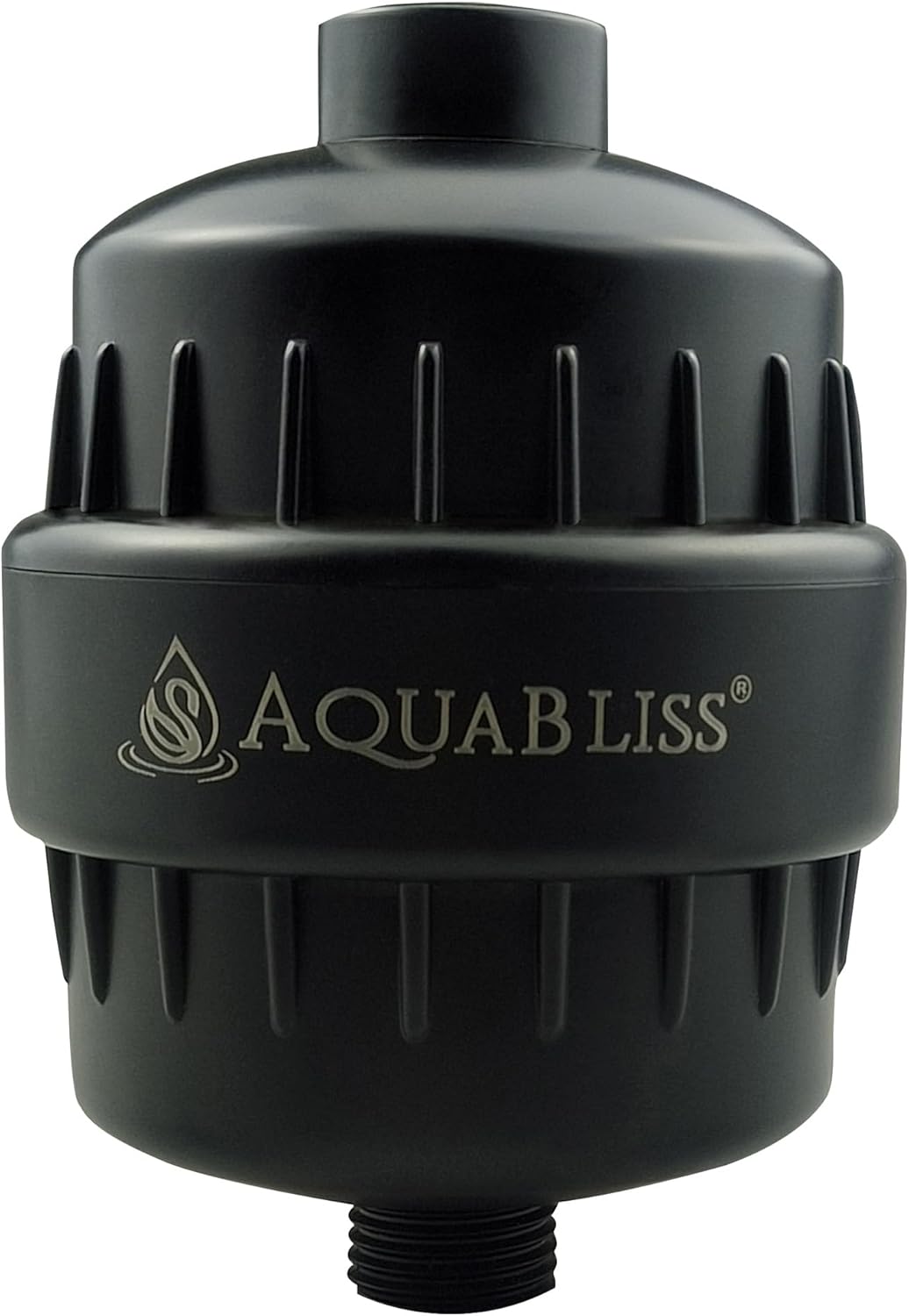 High Output Revitalizing Shower Filter - Reduces Dry Itchy Skin, Dandruff, Eczema, and Dramatically Improves The Condition of Your Skin, Hair and Nails - Matte Black (SF100-BK)
