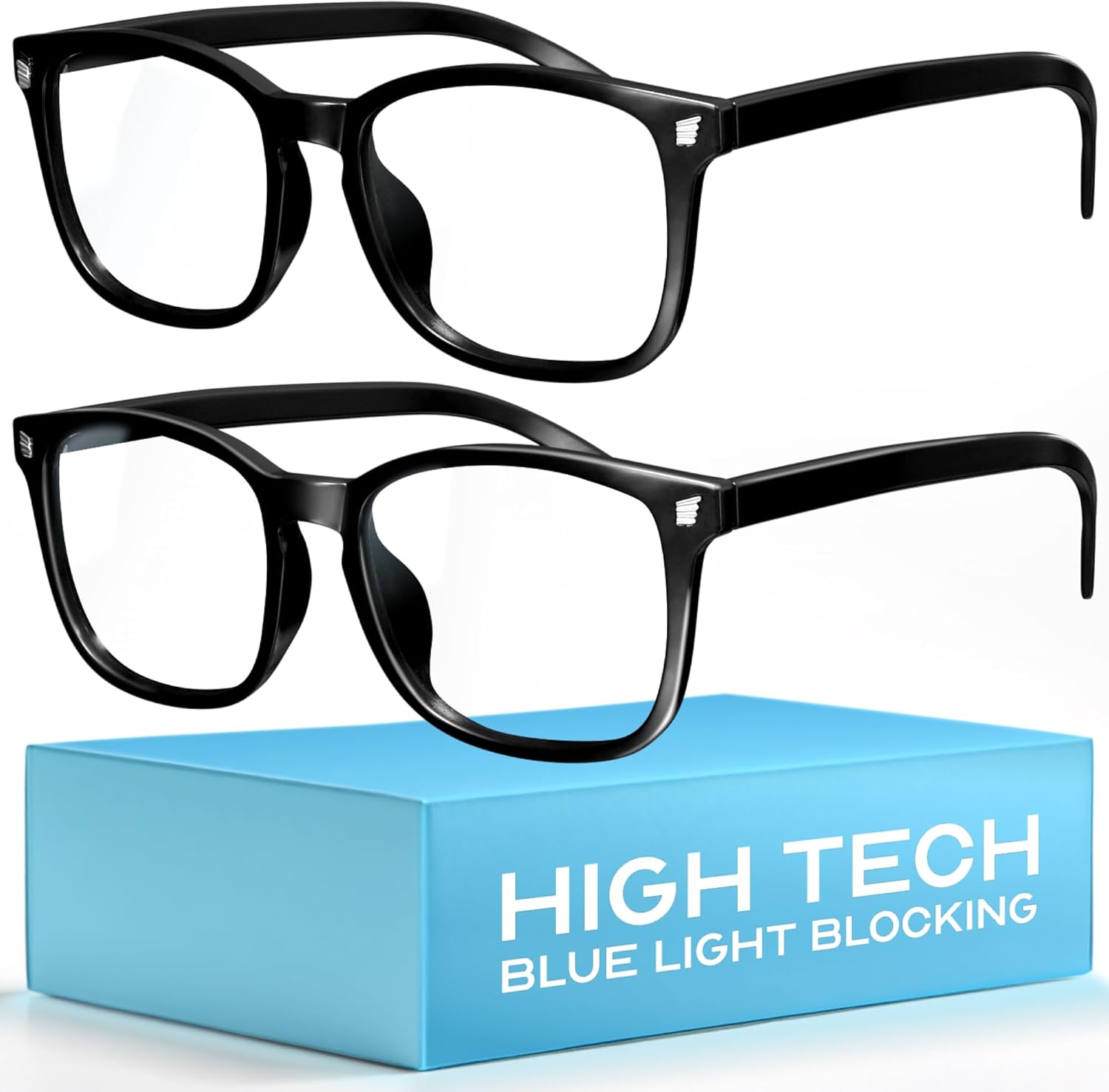 livho High Tech Blue Light Glasses - Advanced Blue Light Blocking Computer Glasses - Screen Fatigue & UV Protection