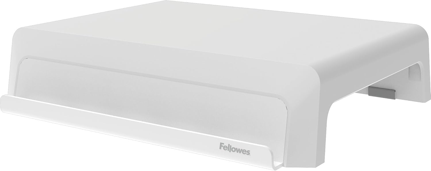 Breyta Ergonomic Height Adjustable Stand for Monitor/Laptop, White