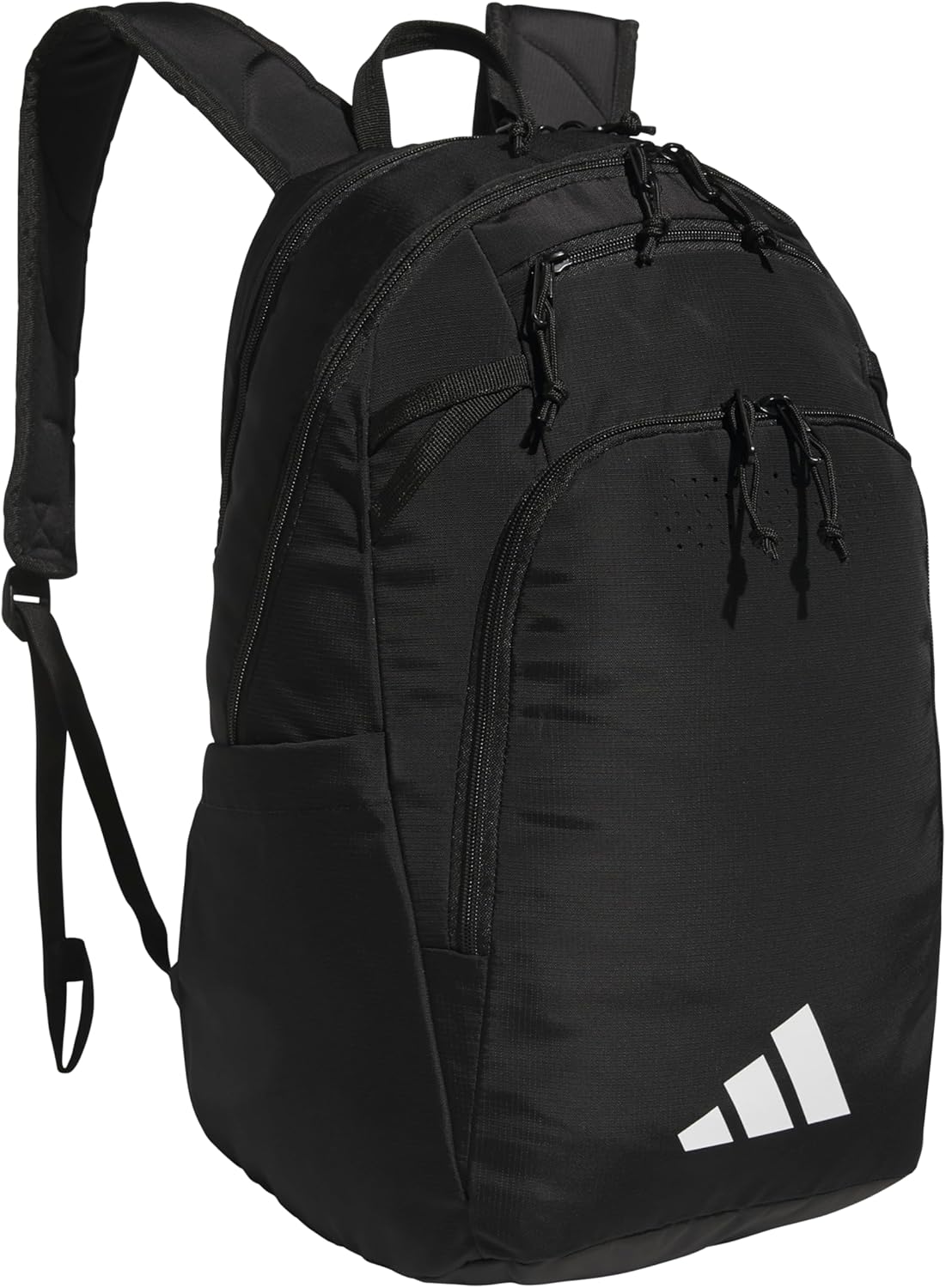 adidas Defender 5 Backpack for Sports, Gym, School and Travel, 33L, Black/White, OSFA