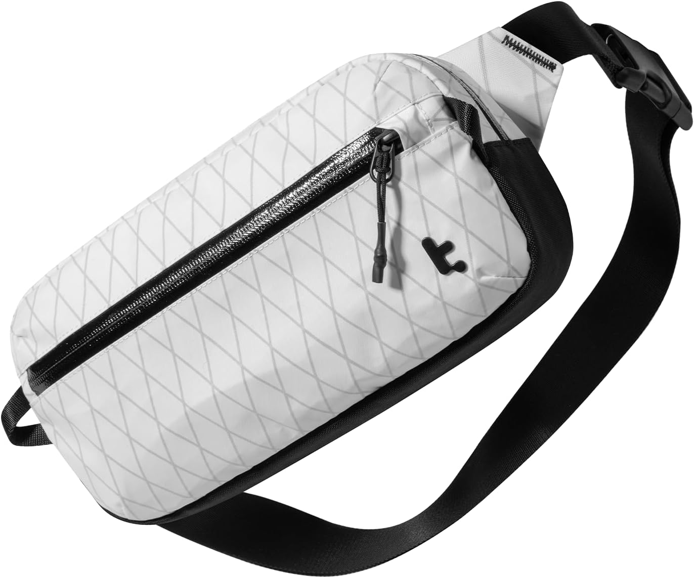tomtoc 3.5L Sling Bag with RFID Blocking Crossbody Chest Pack for Men Women | EDC Minimalist Shoulder Bag, Water-resistant Lightweight Carrying Waist Fanny Pack for Travel, Daily Commute, Hiking, Walking