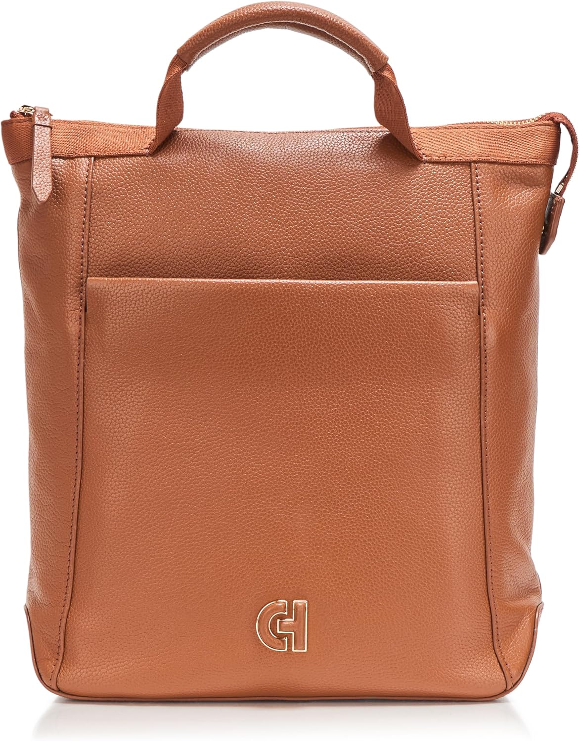 Womens Grand Ambition Small Convertible Luxe Backpack, New British Tan