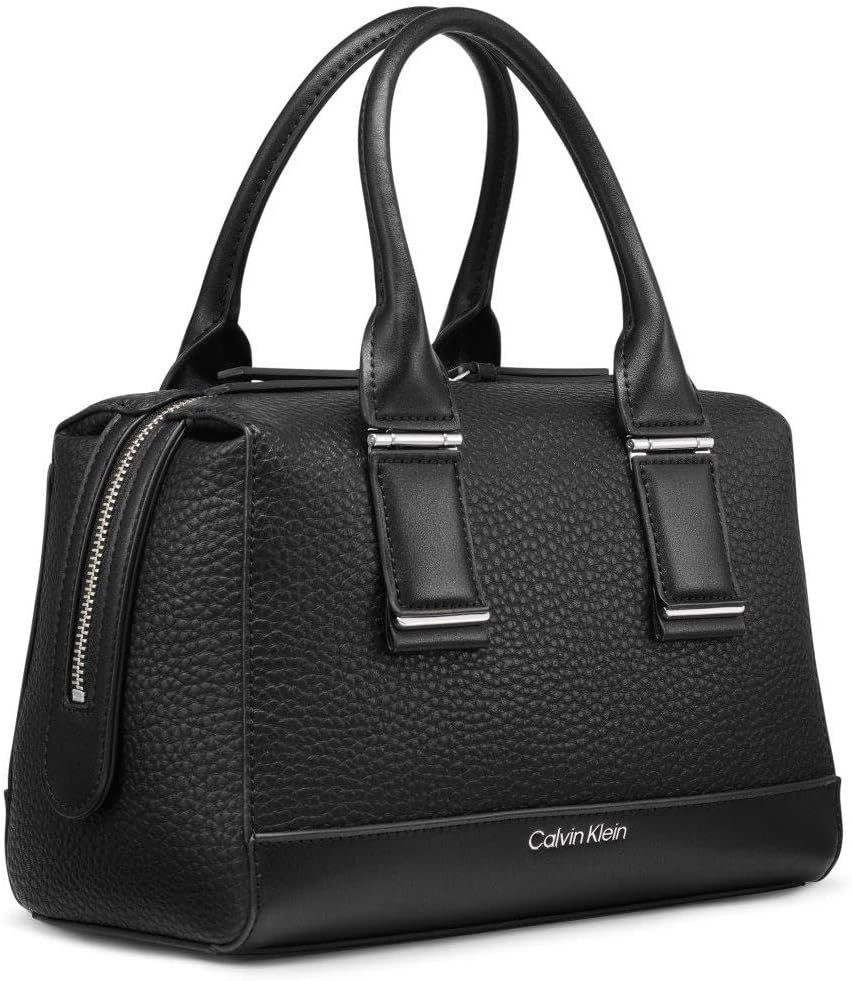 Calvin Klein womens Jett Top Zip Satchel