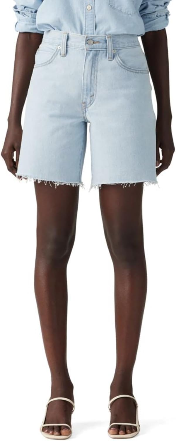 Levi's Women's 94 Baggy Shorts, (New) Mister Twister Cut Hem, 31