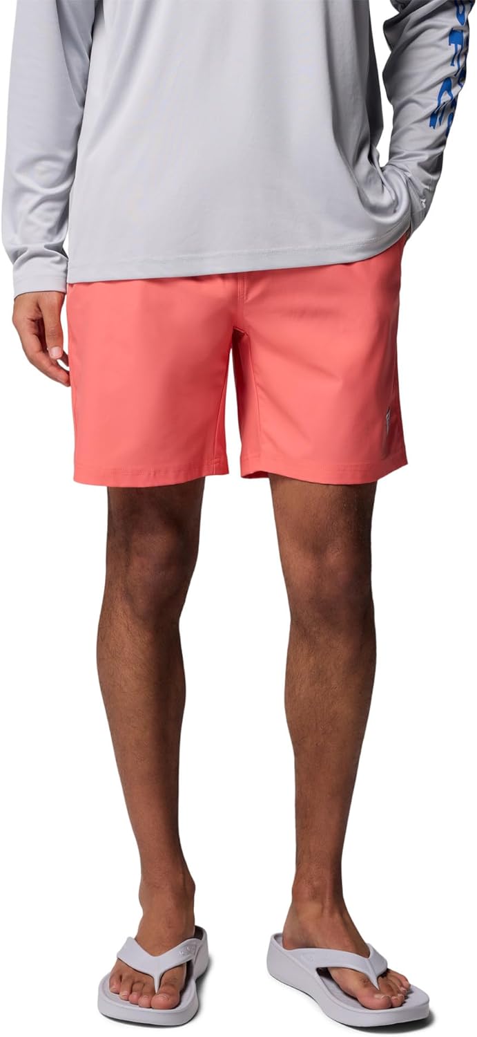 Columbia Mens PFG Ramble Quick Dry Swim Short, Melonade, X-Small x 6