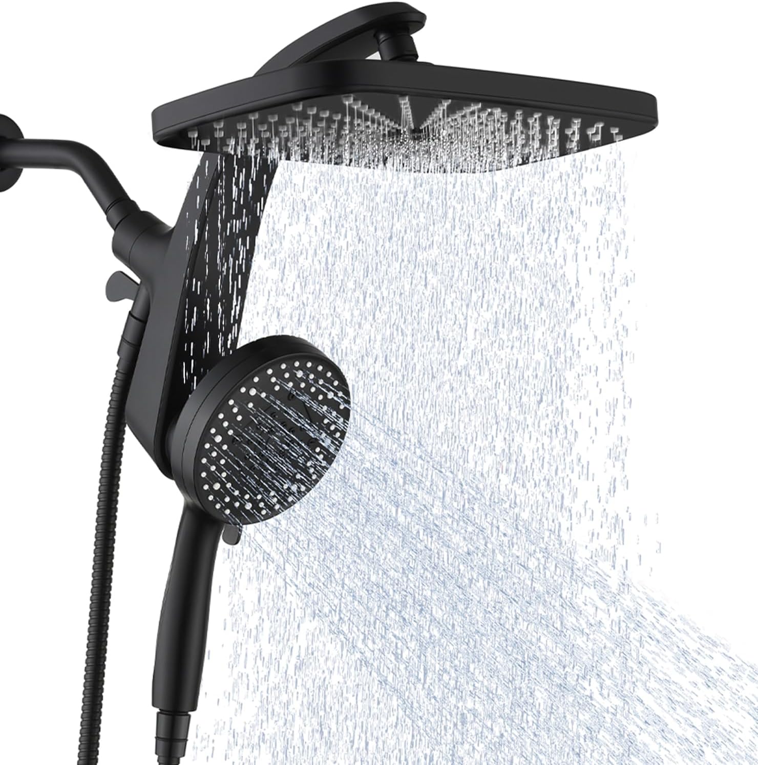 Rain Shower Head with Handheld Showerhead, Chrome 1.8GPM 460311