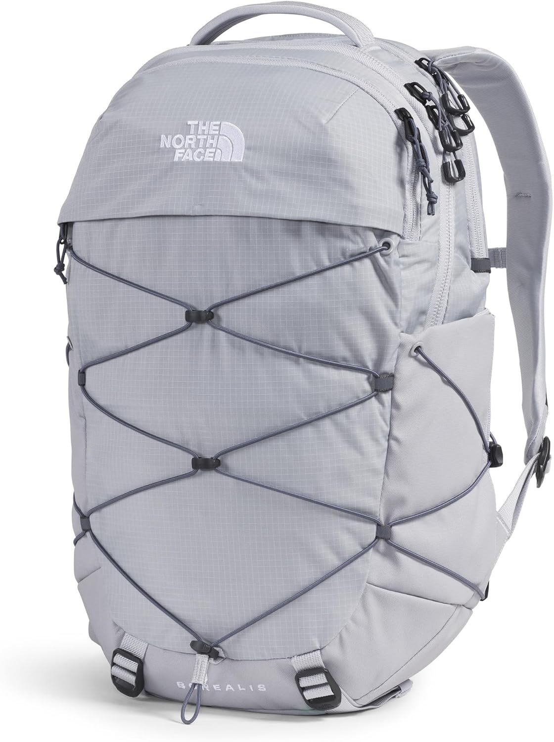 The North Face Women's Borealis Commuter Laptop Backpack - Everyday Travel Bag, 16" Laptop Sleeve, Reflective Details, Blue Flax/Twilight Galaxy, One Size