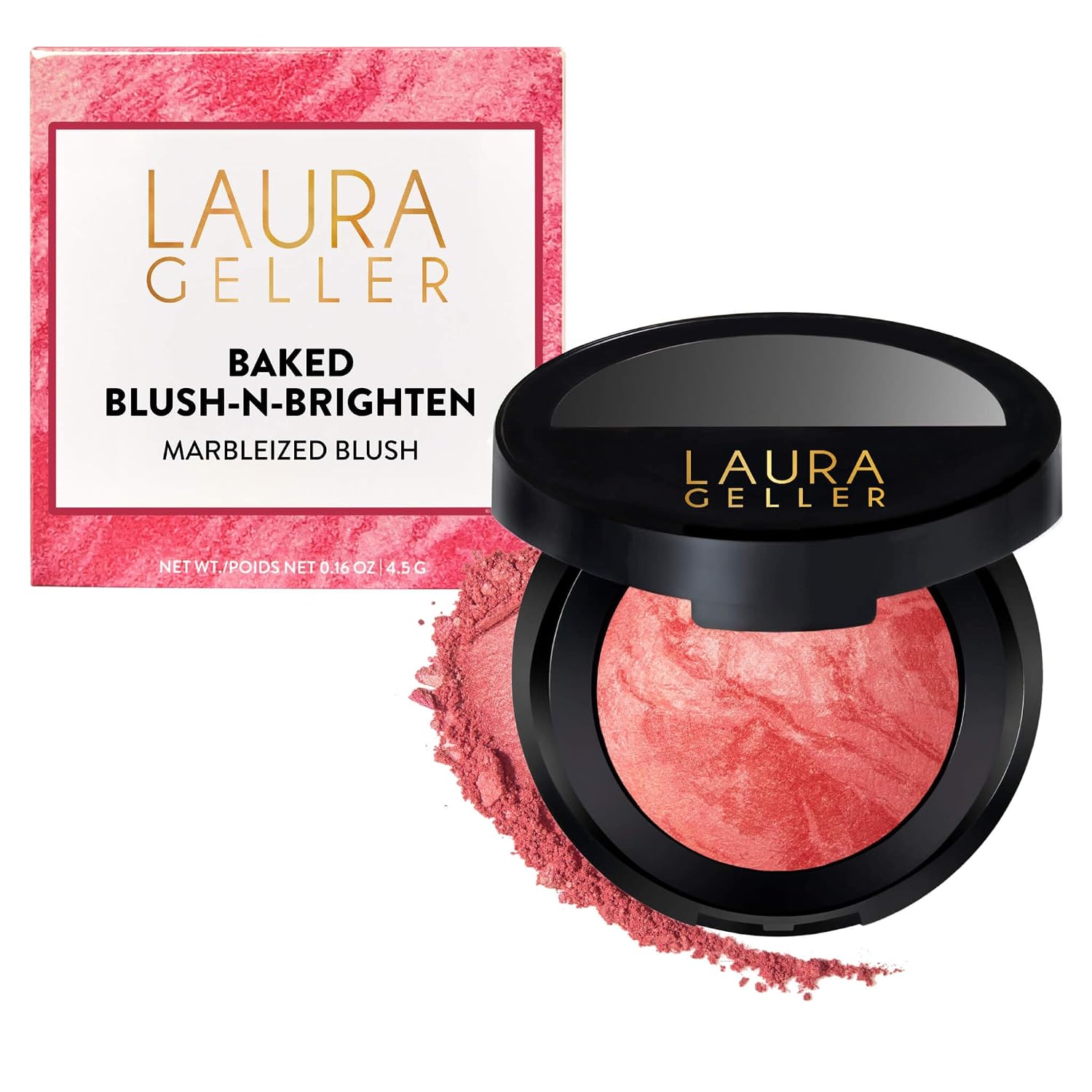 LAURA GELLER Baked Blush-n-Brighten Powder Blush - Cherry Custard