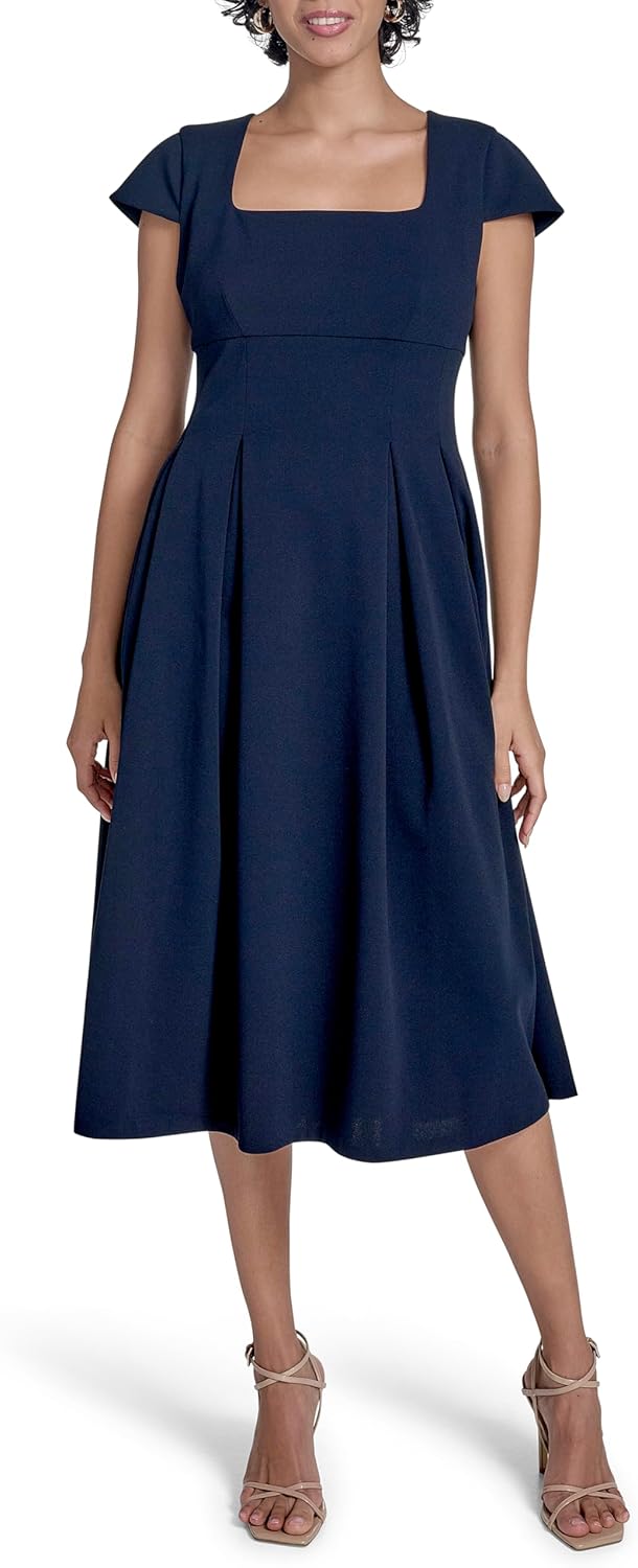 Women's Dress, Indigo, 8