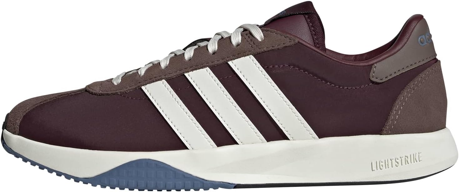 adidas Women's 76/26, Maroon/Off White/Earth Strata, 8
