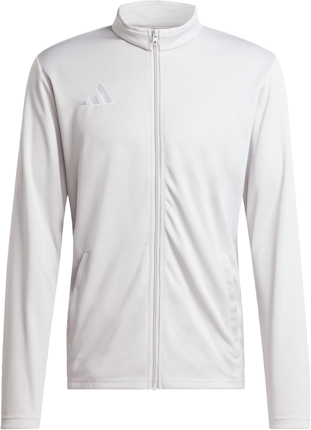 adidas Men's Entrada26 Track Jacket Men, Team Light Grey/White, Large