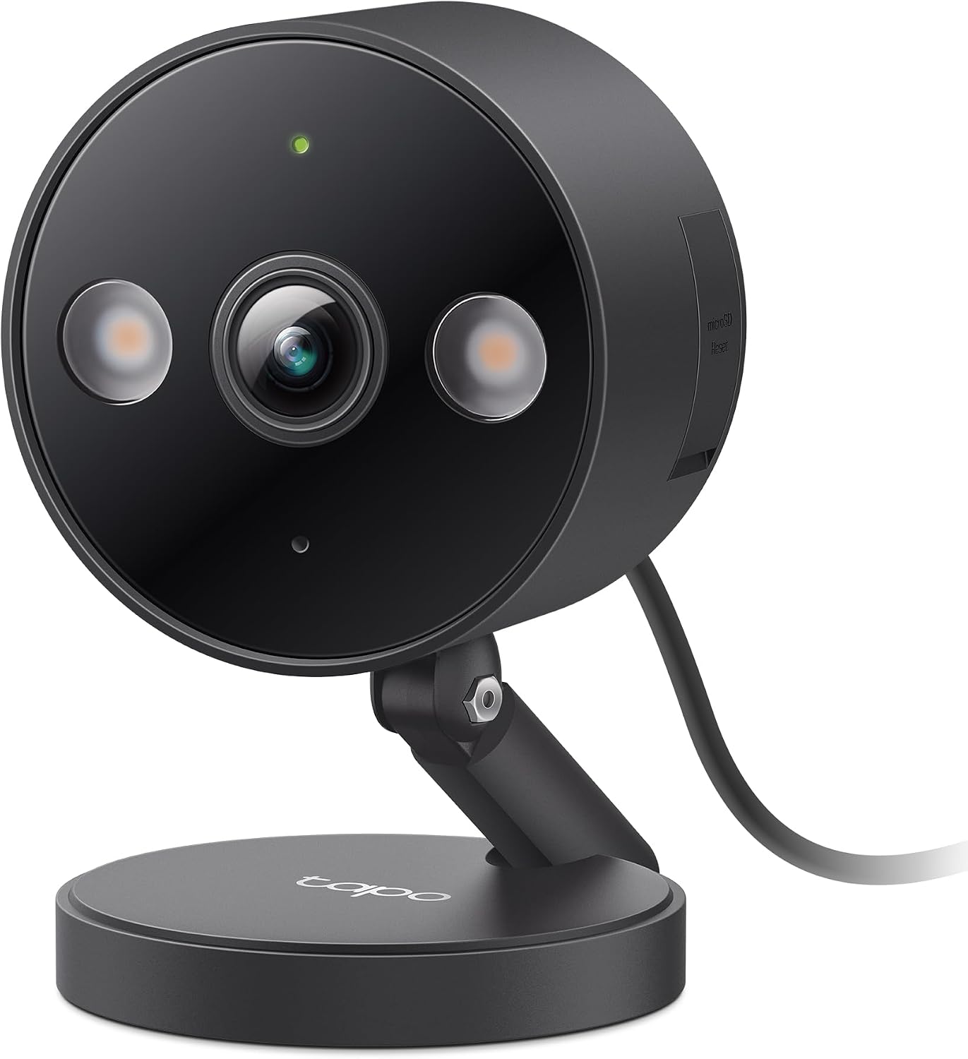Tapo 2K Indoor/Outdoor Dual Lens Pan/Tilt Wired Security Camera, C246D | 125° Wide-Angle View + 6mm Zoom, Motion Tracking, Person/Vehicle Detection, Local Storage or Optional Cloud