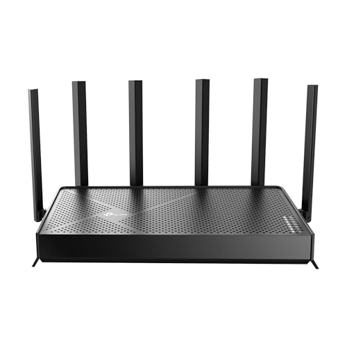 TP-Link Tri-Band BE9700 WiFi 7 Router (Archer BE600) | 10G Port, 2.5G Port, 3× 2.5G LAN, 320MHz Channel, Covers up to 2,600 sq. ft., 120 Devices, VPN, HomeShield Security