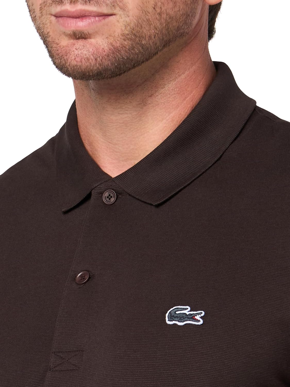 Lacoste Mens Regular Fit Cotton Blend Polo Shirt