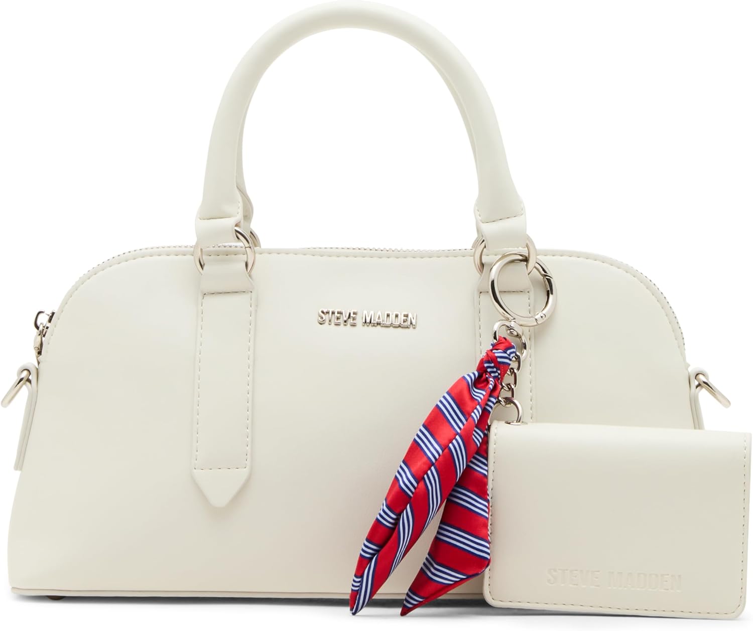 Steve Madden womens Steve Madden Cally Medium Satchel With Scarf