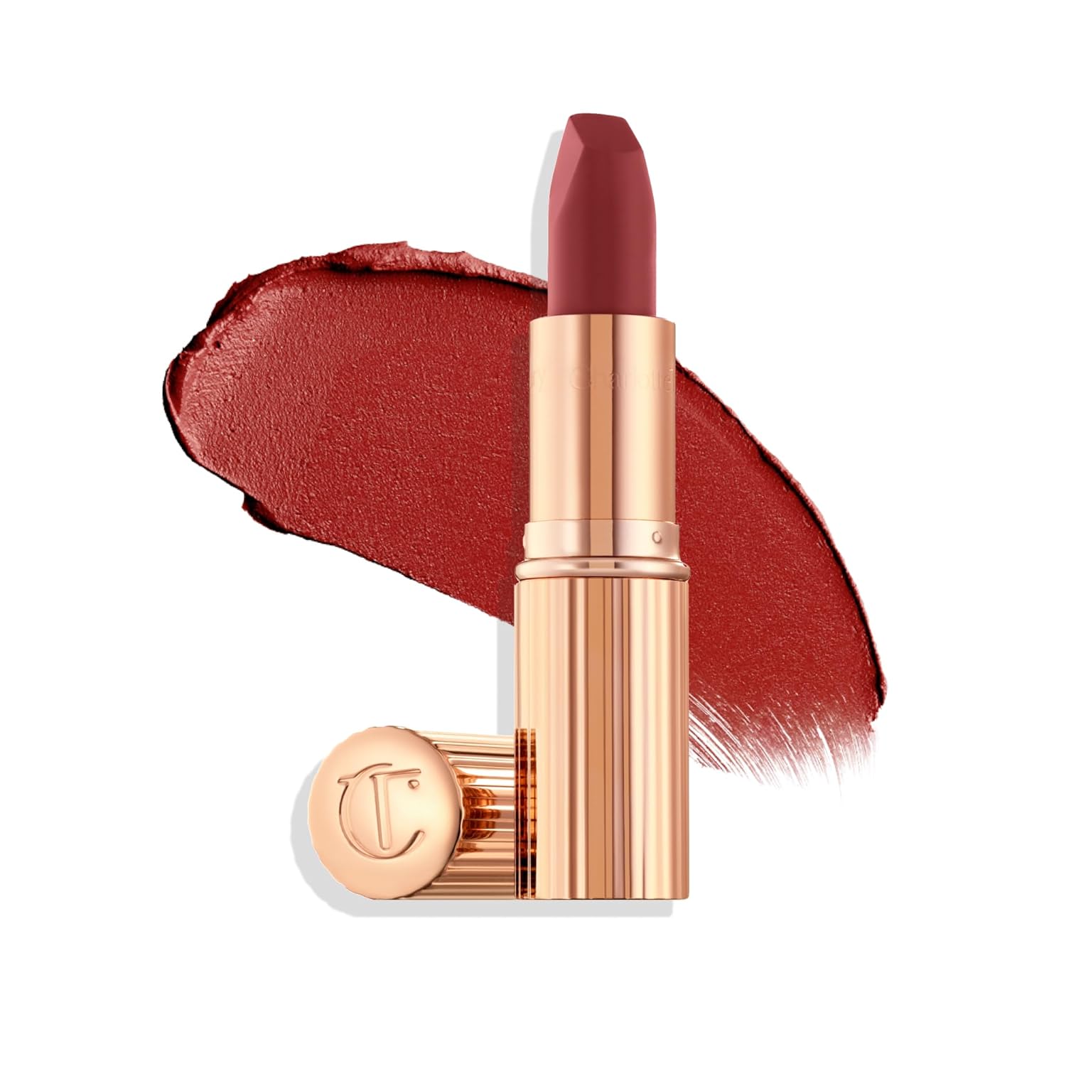 Charlotte Tilbury Matte Revolution Lipstick - Long Lasting, Matte Lipstick, Giftable Beauty Essential with Buildable Color & Lip-Loving Ingredients - Creamy, Easy to Blend Formula - Walk Of No Shame