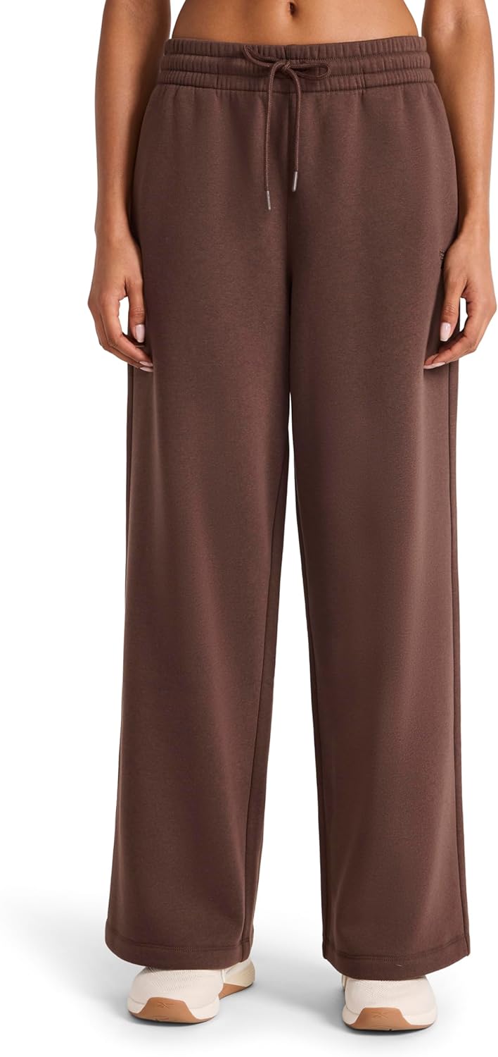 Women’s Tonal Wide Leg Sweatpant, Standard Fit, 30” Inseam, Midweight Cotton-Poly Fabric, Bracken, Medium