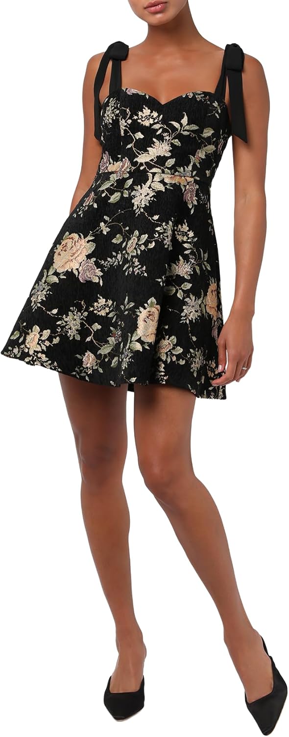 Lulus Essie Sweetheart Tie Strap Mini Dress for Women