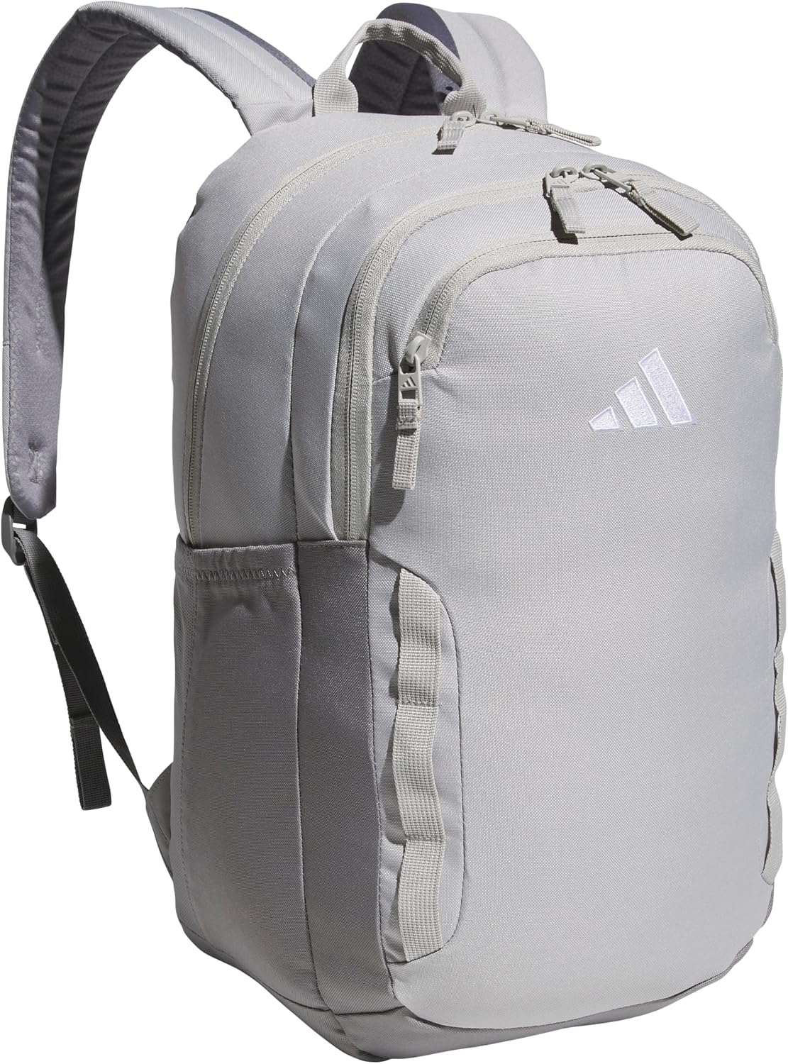 adidas Amplifier Backpack for Laptop, School and Gym, 28L, Grey Two/Grey Three/Regular, OSFA