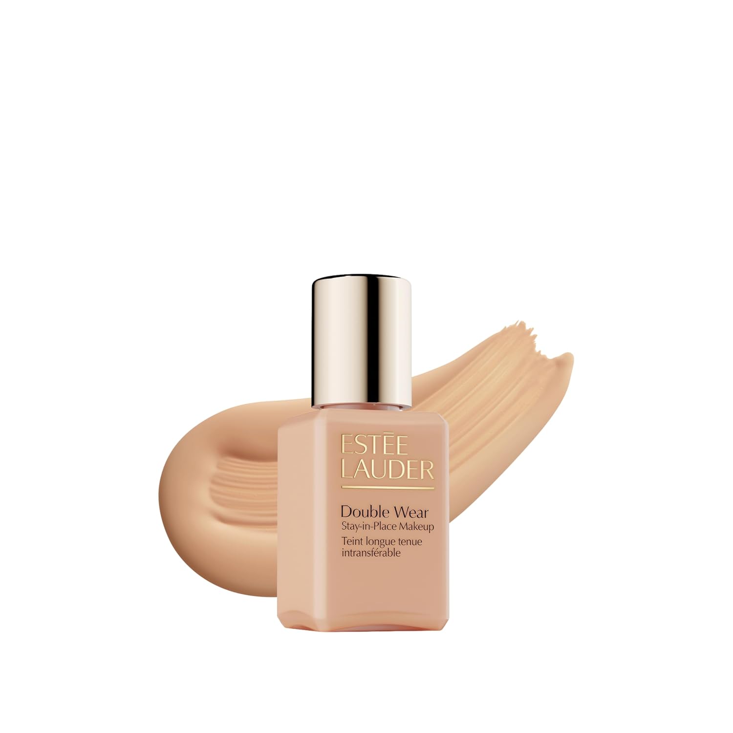 Estée Lauder Double Wear Stay-in-Place Foundation Makeup | 36-Hour Long-Wear Oil-Free Liquid Matte Foundation | Hydrating, Breathable, Buildable | New Formula, 1 Fl Oz, 0N1 Alabaster