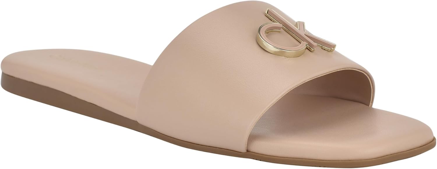 Calvin Klein Women's Yancie Light Natural 8 Medium