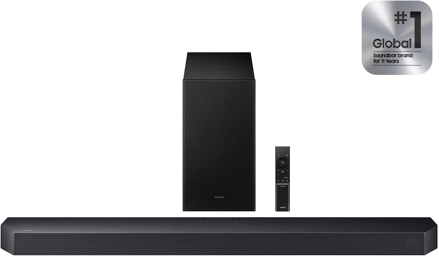 Samsung Q-Series Soundbar, HW-Q600F 3.1.2ch Soundbar, with Wireless Subwoofer, Dolby Audio/DTS Virtual:X, Q-Symphony & Game Pro Mode