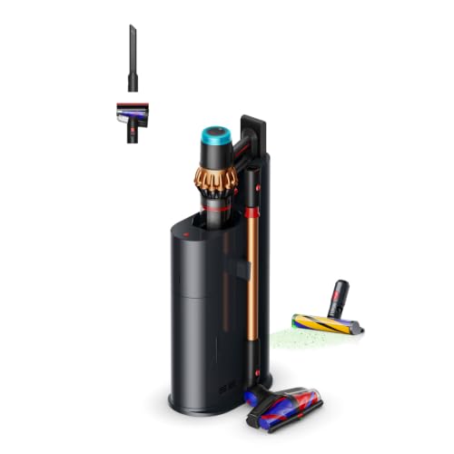Dyson V16 Piston Animal Cordless Vacuum + Auto-Empty Dok™ | 315AW, 70 min runtime, 2 Advanced cleaner heads for Carpet & Hard Floor, Built-in & Smart Attachments, Compressing Bin